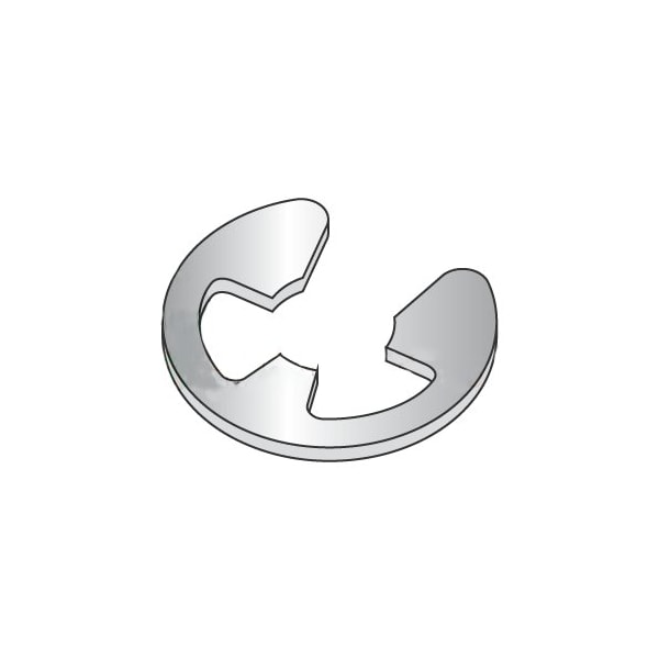 Newport Fasteners External-E Retaining Ring, 18-8 Stainless Steel Plain Finish, 5/8 in Shaft Dia, 100 PK 975249 - main